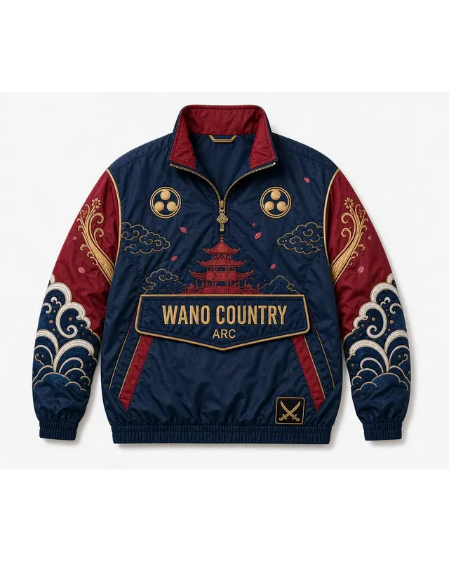 Wano Country Pullover Jacket flat lay thumbnail