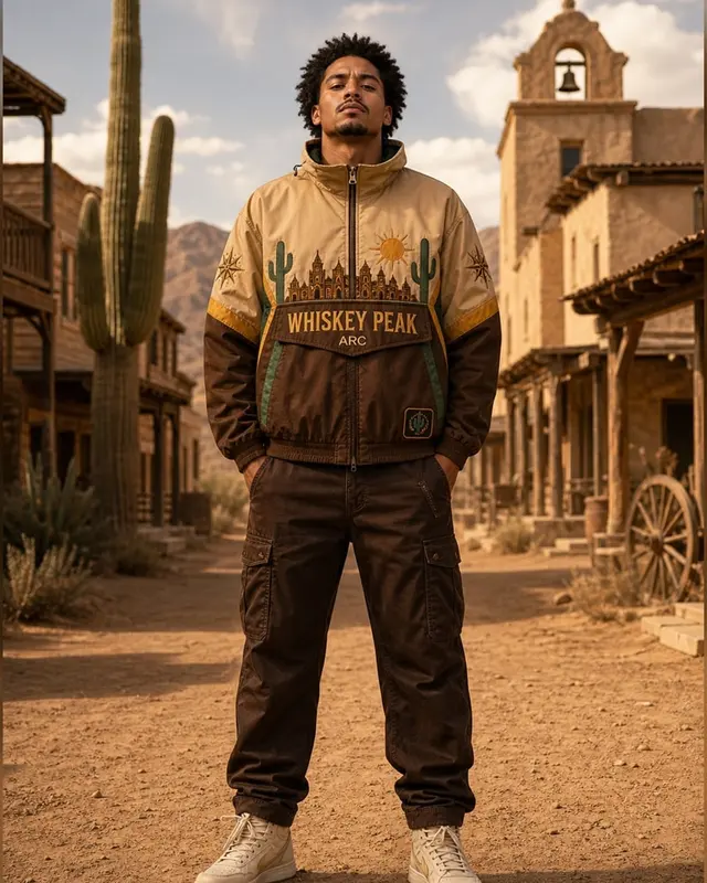 Whiskey Peak Pullover Jacket front view thumbnail