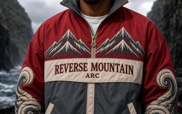 Reverse Mountain Pullover Jacket detail 1 thumbnail
