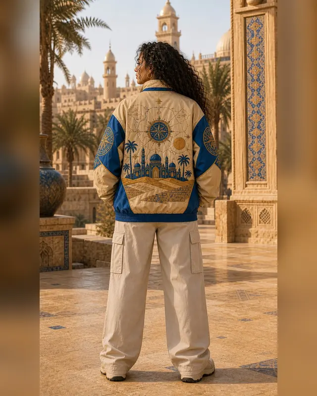 Alabasta Pullover Jacket, back view