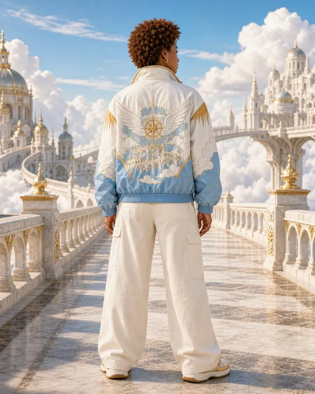 Skypiea Pullover Jacket, back view