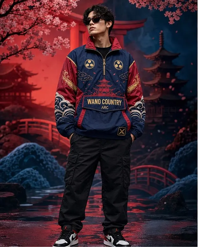 Wano Country Pullover Jacket front view thumbnail