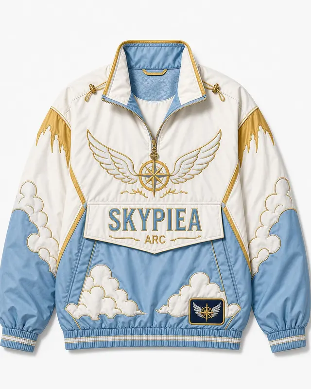 Skypiea Pullover Jacket flat lay thumbnail