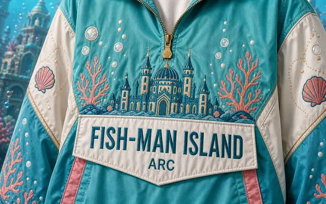 Fish-Man Island Pullover Jacket detail 1 thumbnail