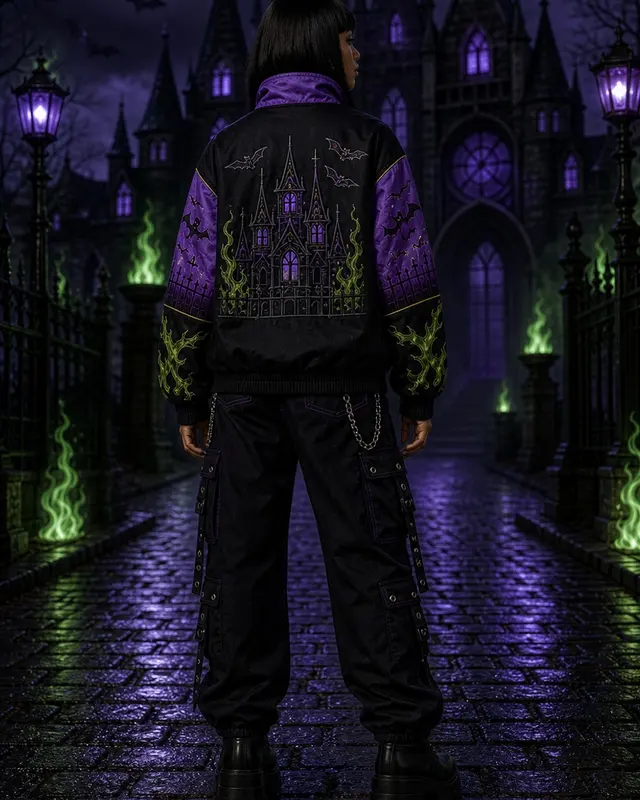 Thriller Bark Pullover Jacket, back view