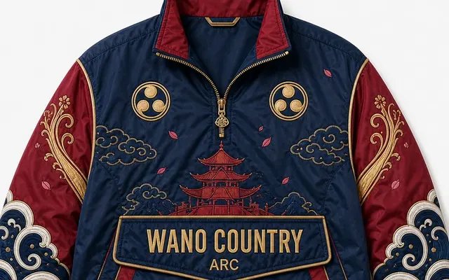 Wano Country Pullover Jacket detail 1 thumbnail