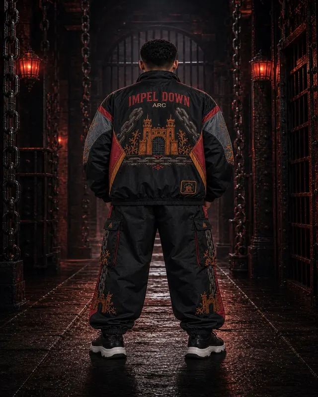 Impel Down Pullover Jacket, back view