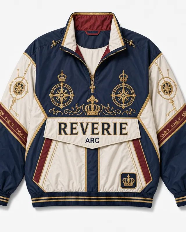 Reverie Pullover Jacket flat lay thumbnail