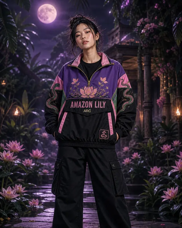 Amazon Lily Pullover Jacket front view thumbnail