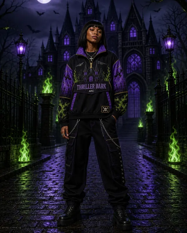 Thriller Bark Pullover Jacket front view thumbnail