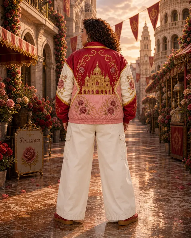 Dressrosa Pullover Jacket, back view