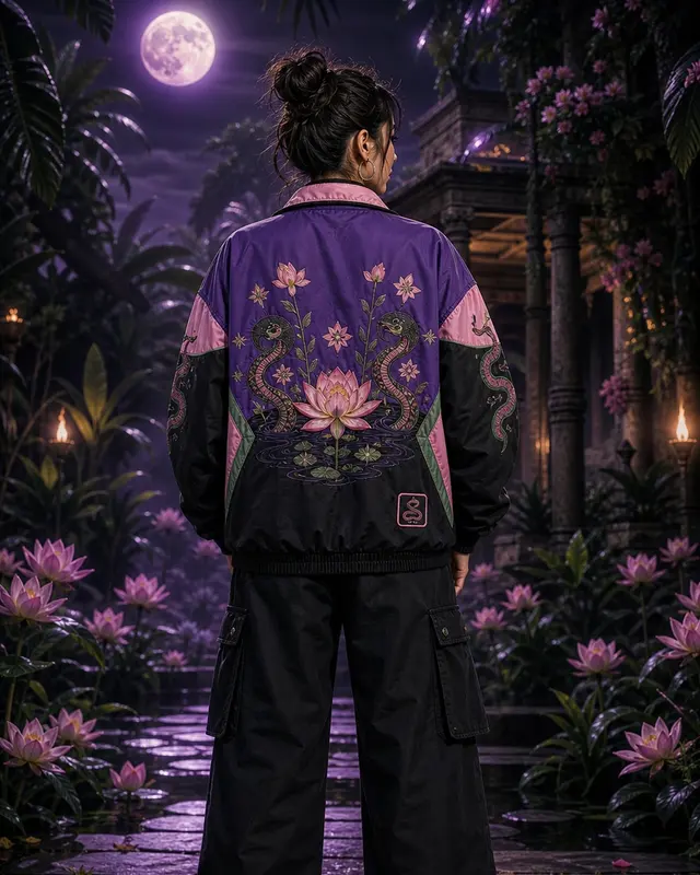 Amazon Lily Pullover Jacket, back view