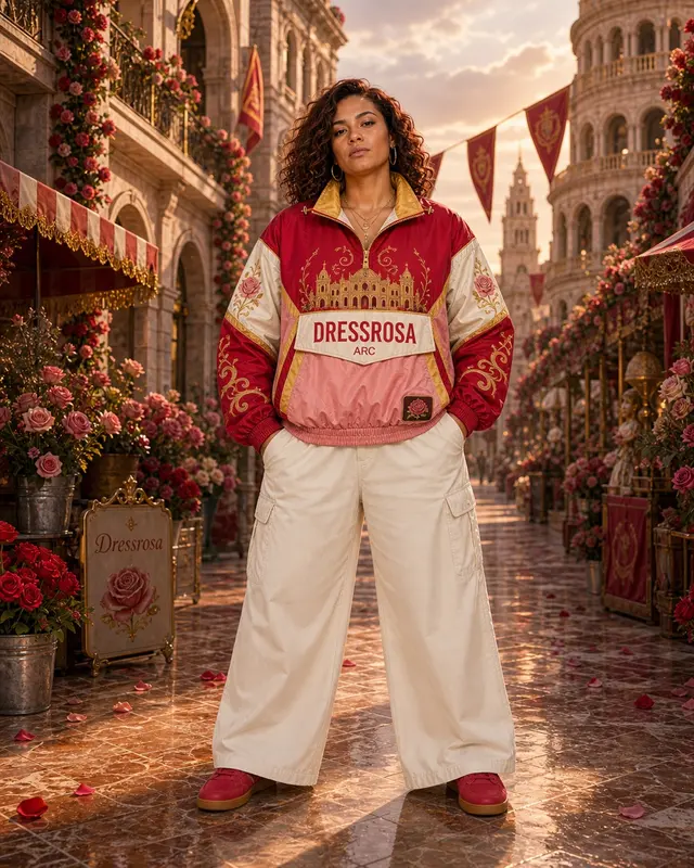 Dressrosa Pullover Jacket front view thumbnail