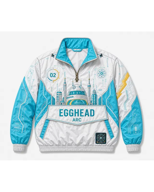 Egghead Pullover Jacket flat lay thumbnail