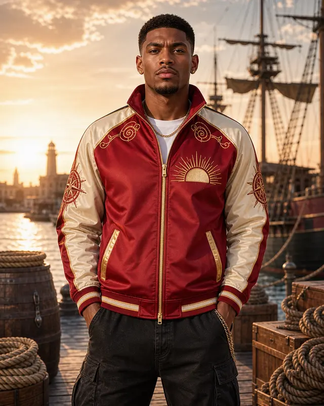 Romance Dawn varsity jacket campaign