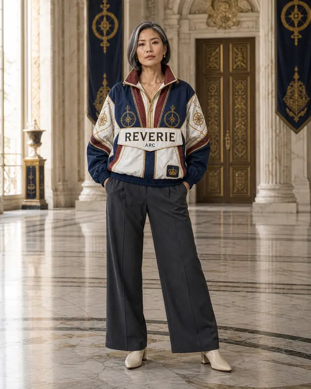 Reverie Pullover Jacket front view thumbnail
