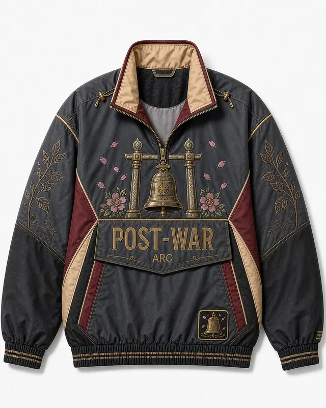 Post-War Pullover Jacket flat lay thumbnail