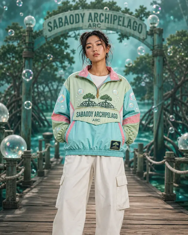Sabaody Archipelago Pullover Jacket front view thumbnail