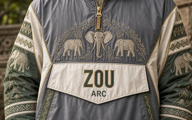 Zou Pullover Jacket detail 1 thumbnail
