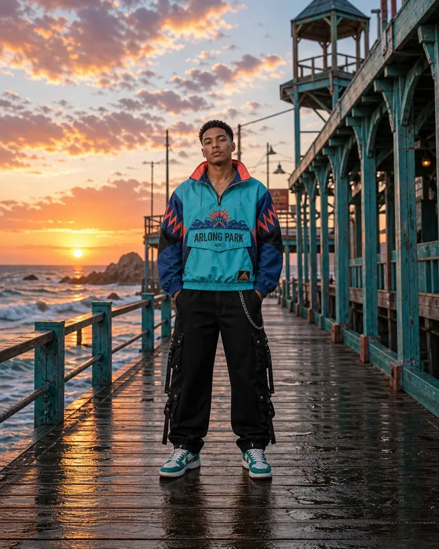 Arlong Park Pullover Jacket front view thumbnail