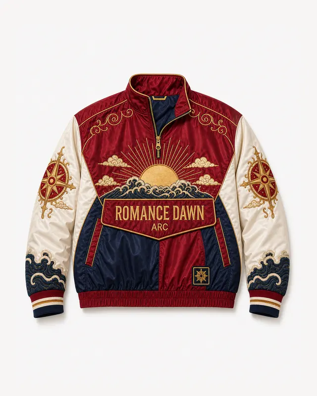 Romance Dawn Pullover Jacket flat lay thumbnail