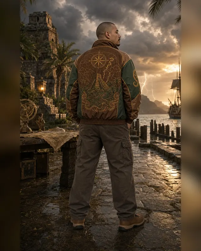 Jaya Pullover Jacket, back view