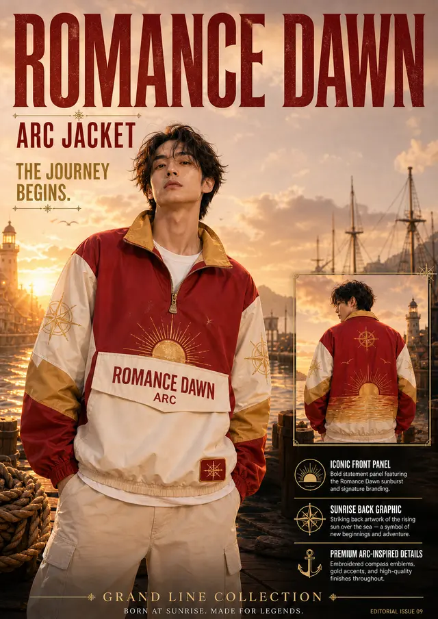 Romance Dawn campaign print