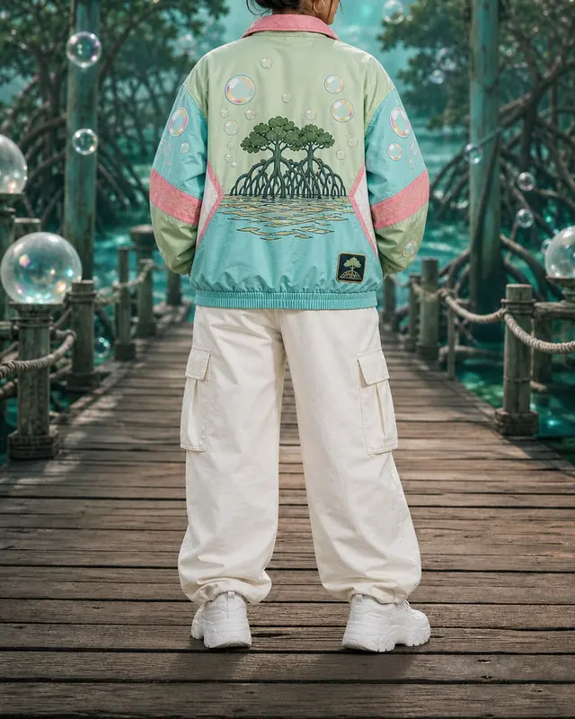 Sabaody Archipelago Pullover Jacket, back view