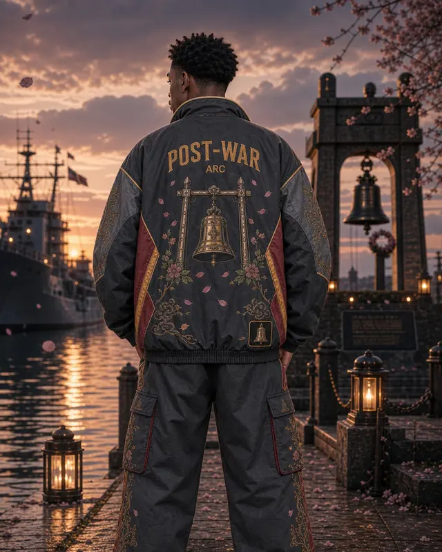 Post-War Pullover Jacket, back view