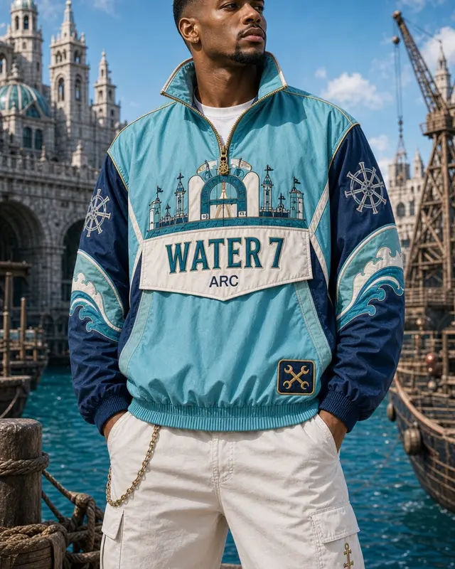 Water 7 Pullover Jacket front view thumbnail