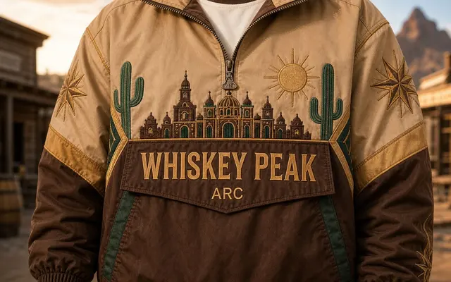Whiskey Peak Pullover Jacket detail 1 thumbnail