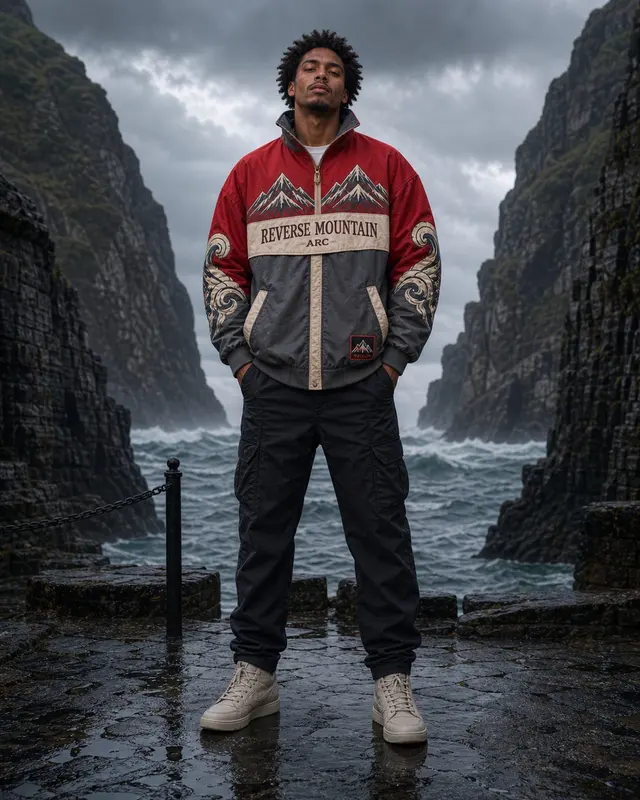 Reverse Mountain Pullover Jacket front view thumbnail