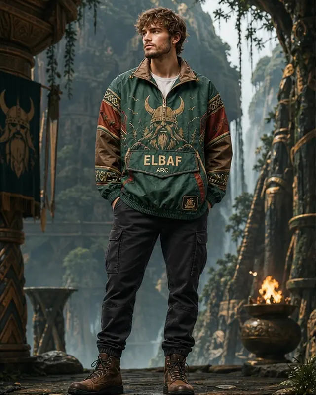 Elbaf Pullover Jacket front view thumbnail