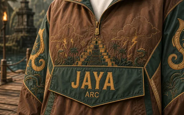 Jaya Pullover Jacket detail 1 thumbnail