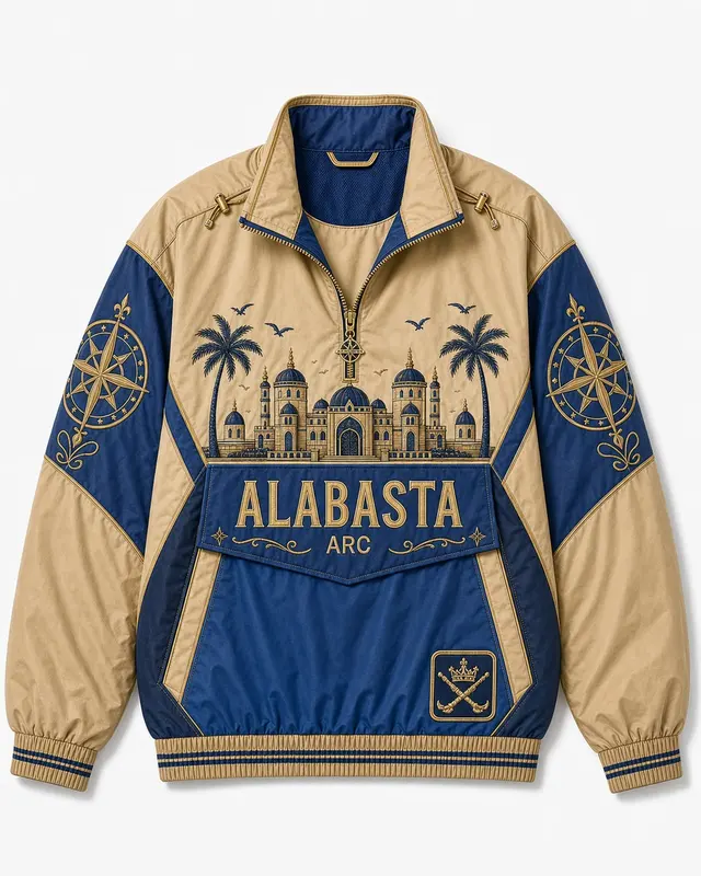 Alabasta Pullover Jacket flat lay thumbnail