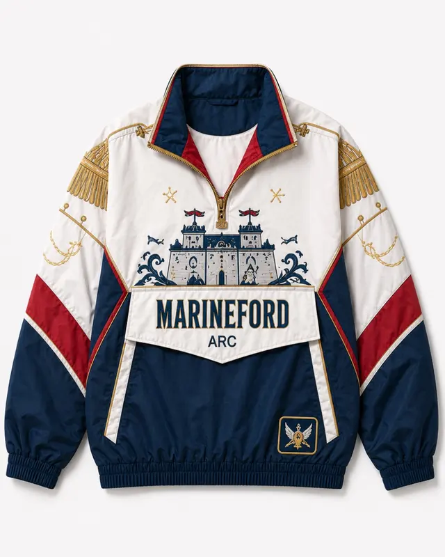 Marineford Pullover Jacket flat lay thumbnail