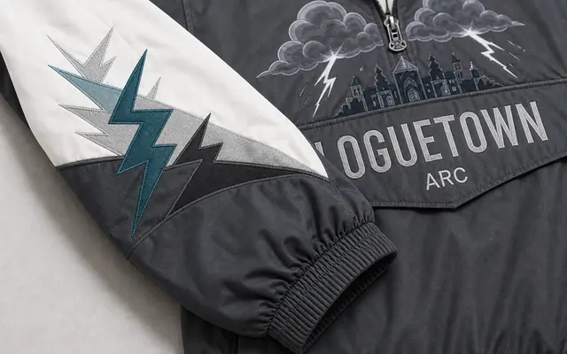 Loguetown Pullover Jacket detail 2 thumbnail