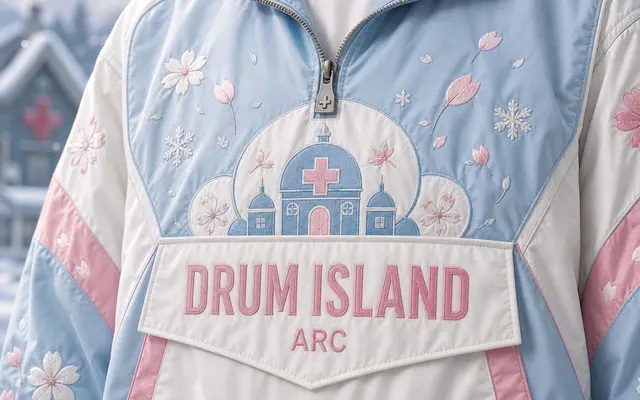 Drum Island Pullover Jacket detail 1 thumbnail