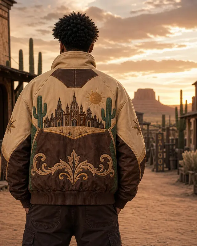 Whiskey Peak Pullover Jacket, back view
