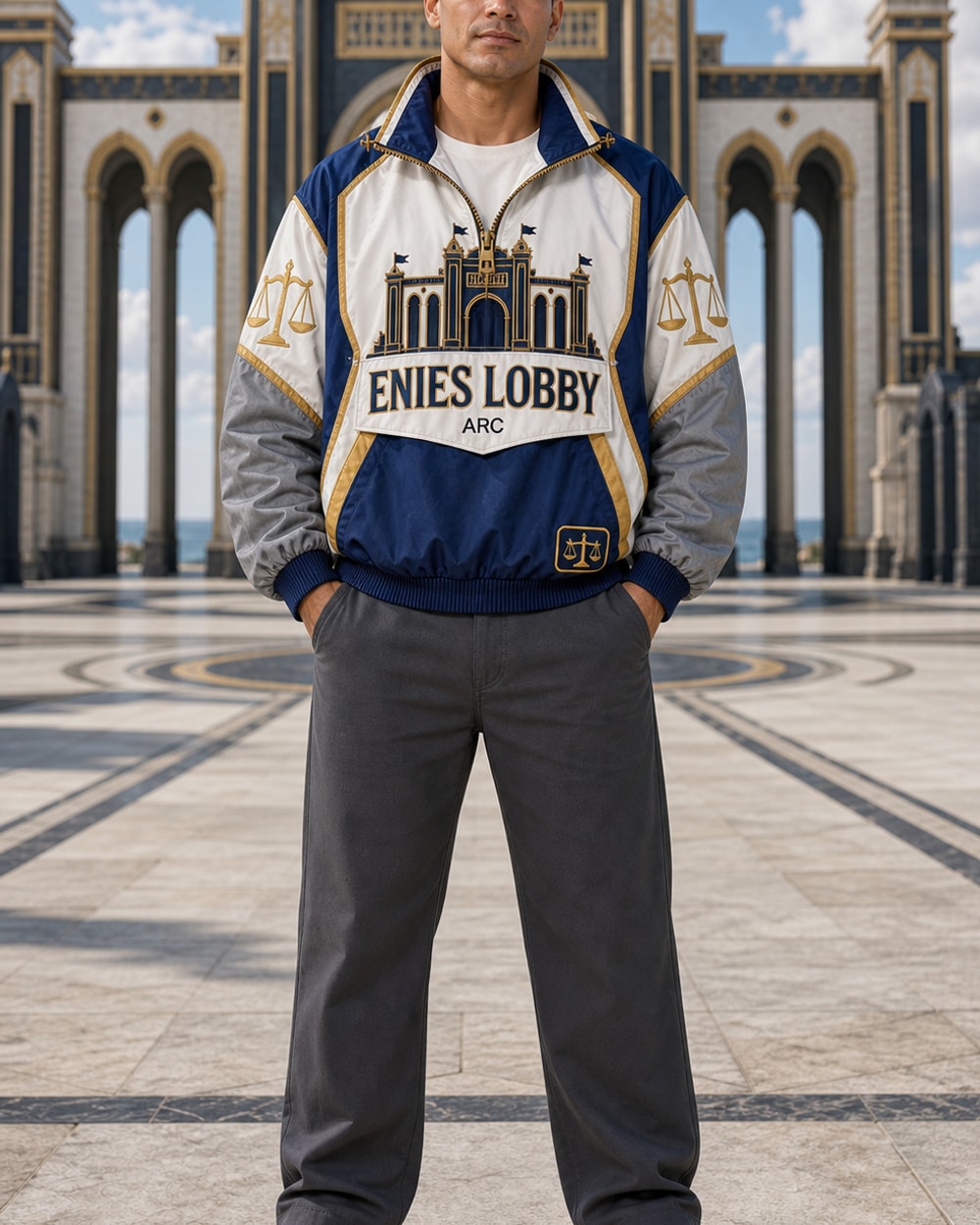 Enies Lobby Pullover Jacket product card
