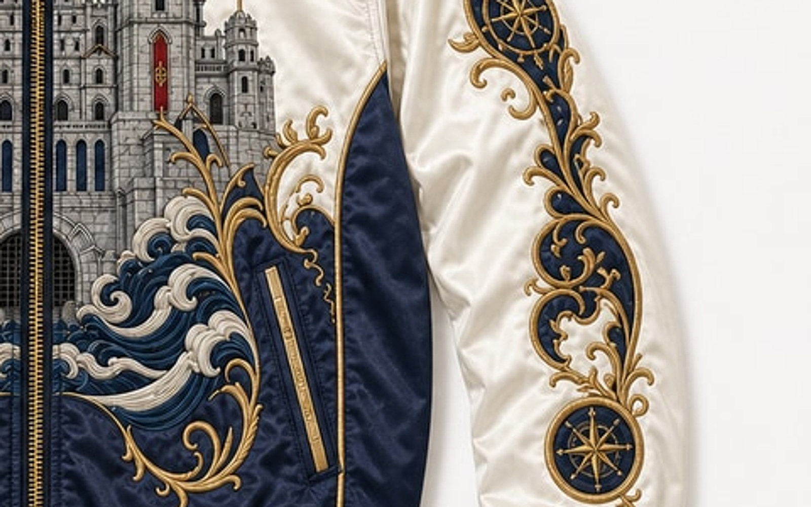 Marineford Varsity Jacket Premium Materials