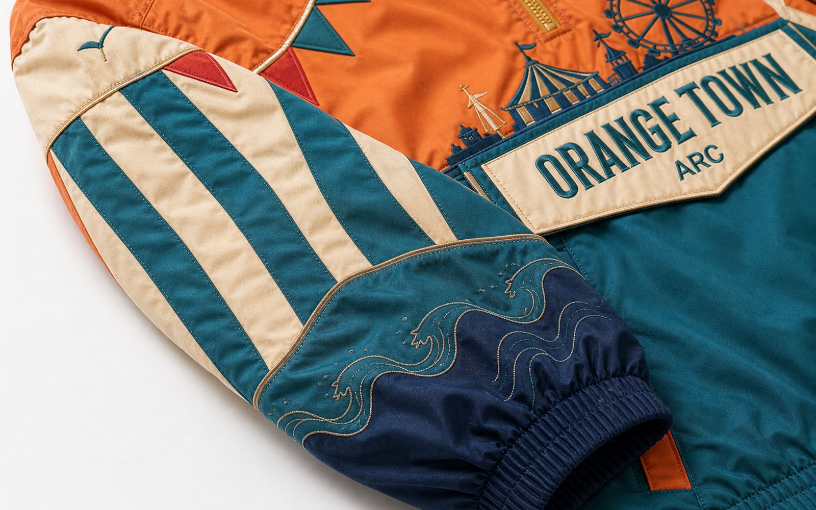 Orange Town Pullover Jacket thumbnail 4